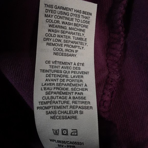 Woolrich Pintucked Long-sleeve Tunic - Purple - Picture 5 of 6